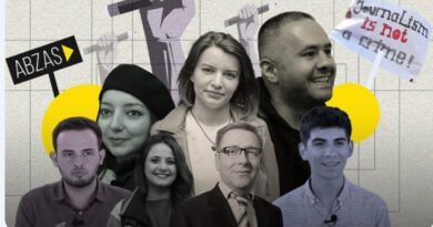 Prokuror “Abzas Media işi” üzrə təqsirləndirilənlərə toplam 80 il iş istədi Prokuror “Abzas Media işi” üzrə təqsirləndirilənlərə toplam 80 il iş istədi