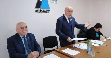 Müsavat Məclisinin sessiyası keçirildi