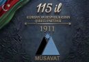 Müsavat Partiyasının 115 illiyi qeyd edildi – Video